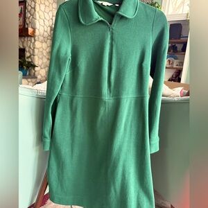 Boden Quarter zip sweater dress Size 10L